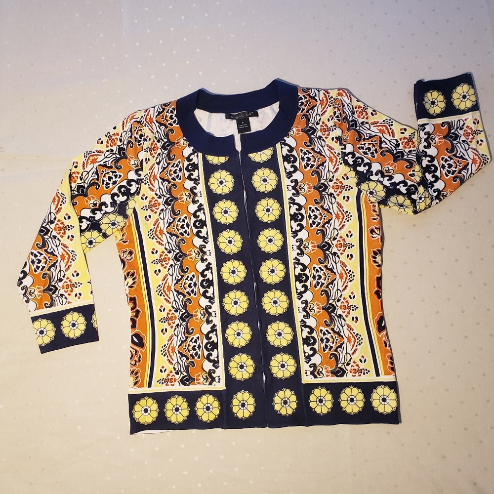 August Silk Cardigan - size M - Picture 4 of 15